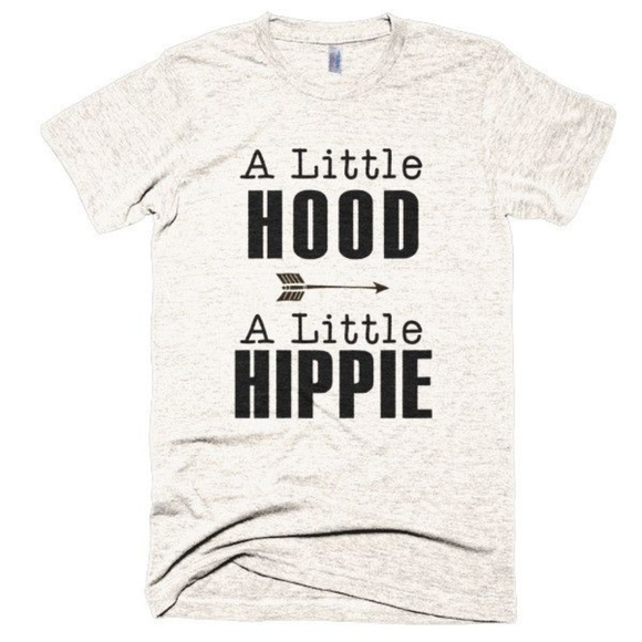 A Little Hood A Little Hippie T-Shirt - Picture 1 of 3